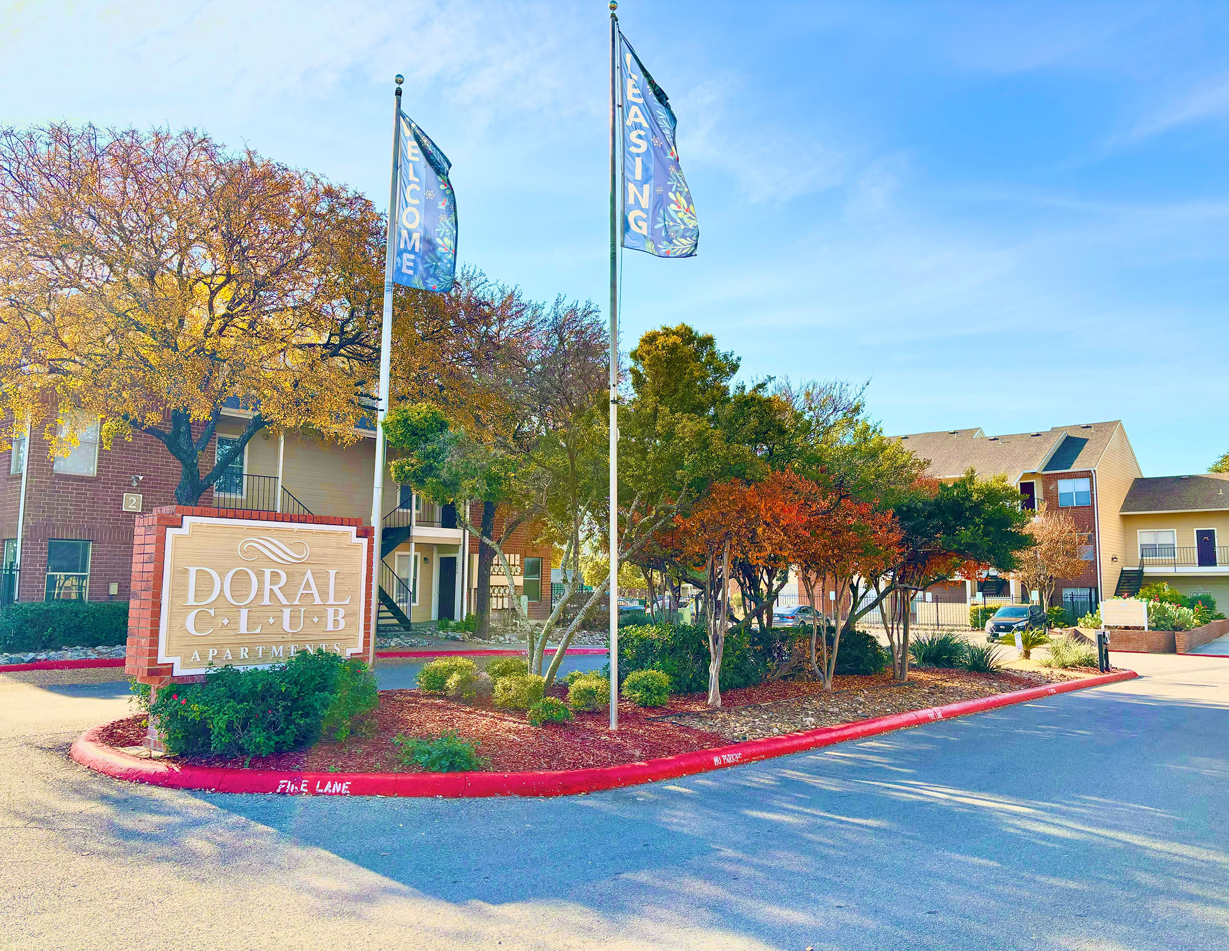 Doral Club Apartments Entrance
